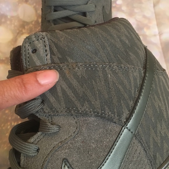 Nike Women’s Sky Hi Dunk Print Sz 9 - Picture 8 of 8